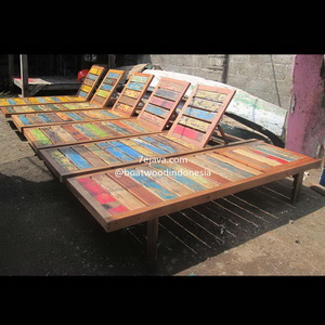 Recycled Boatwood Lounger